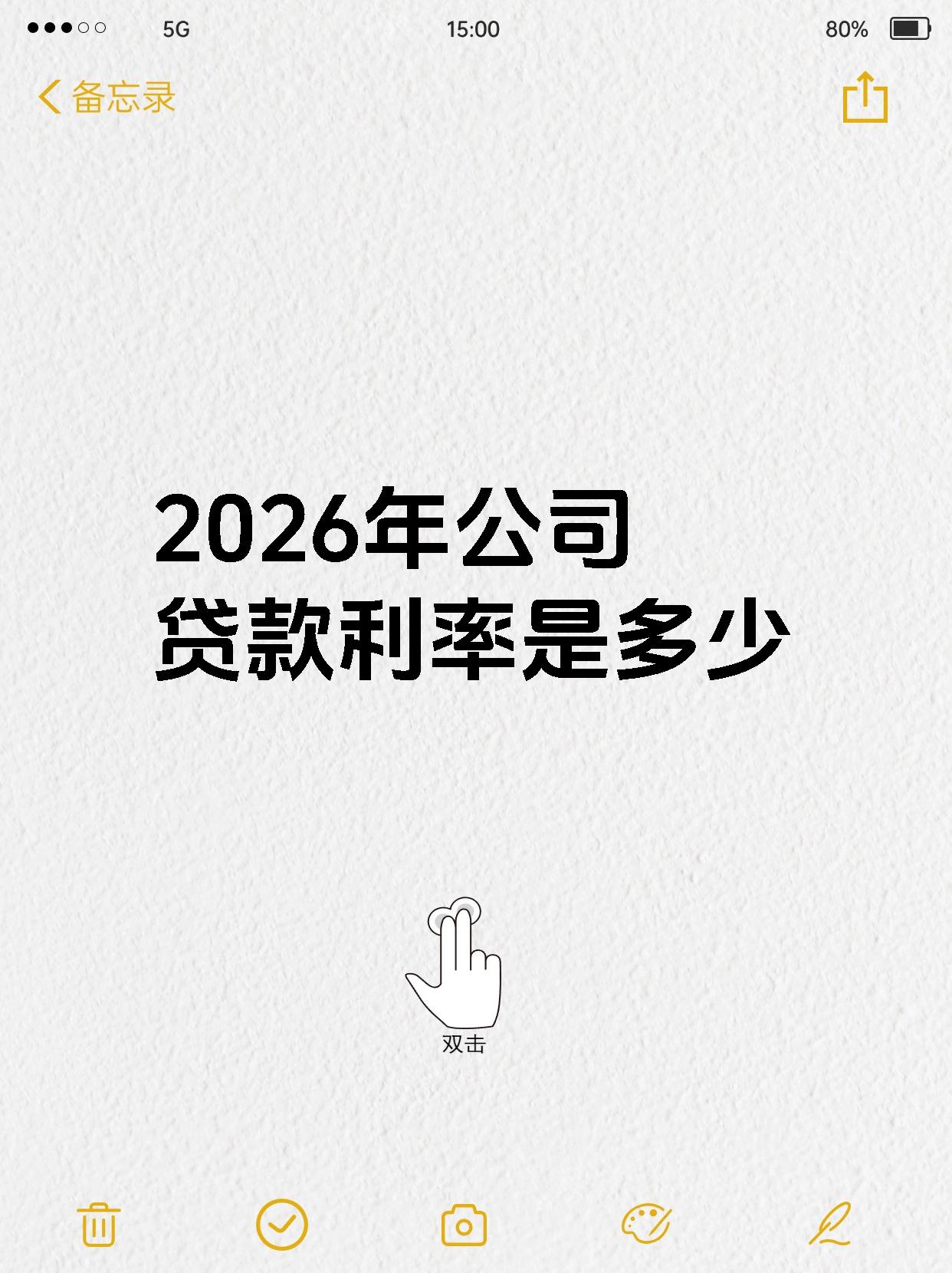 2026年公司贷款利率是多少