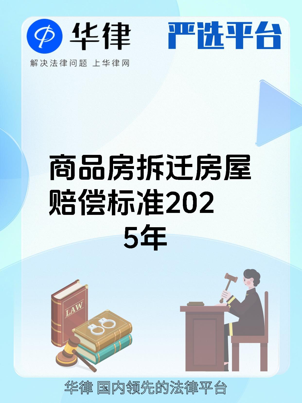 商品房拆迁房屋赔偿标准2025年