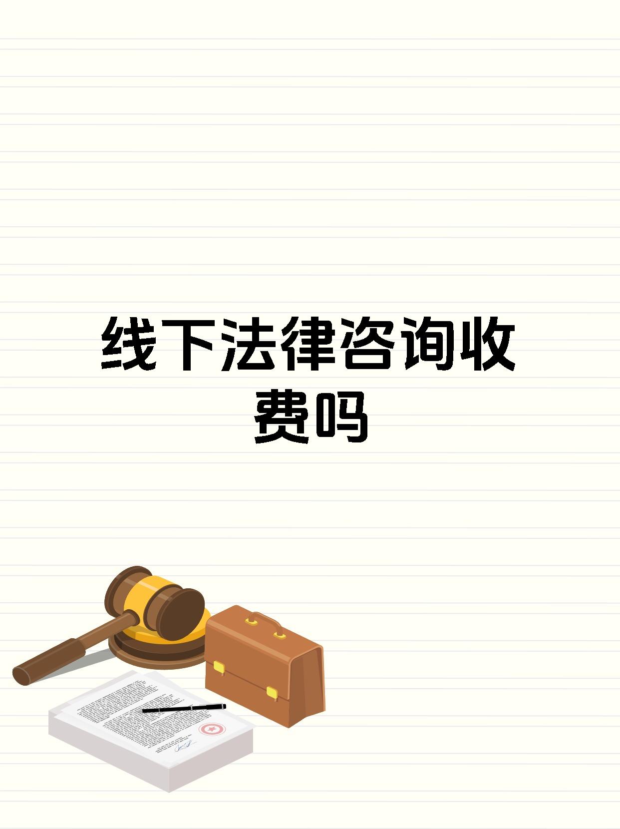 线下法律咨询收费吗