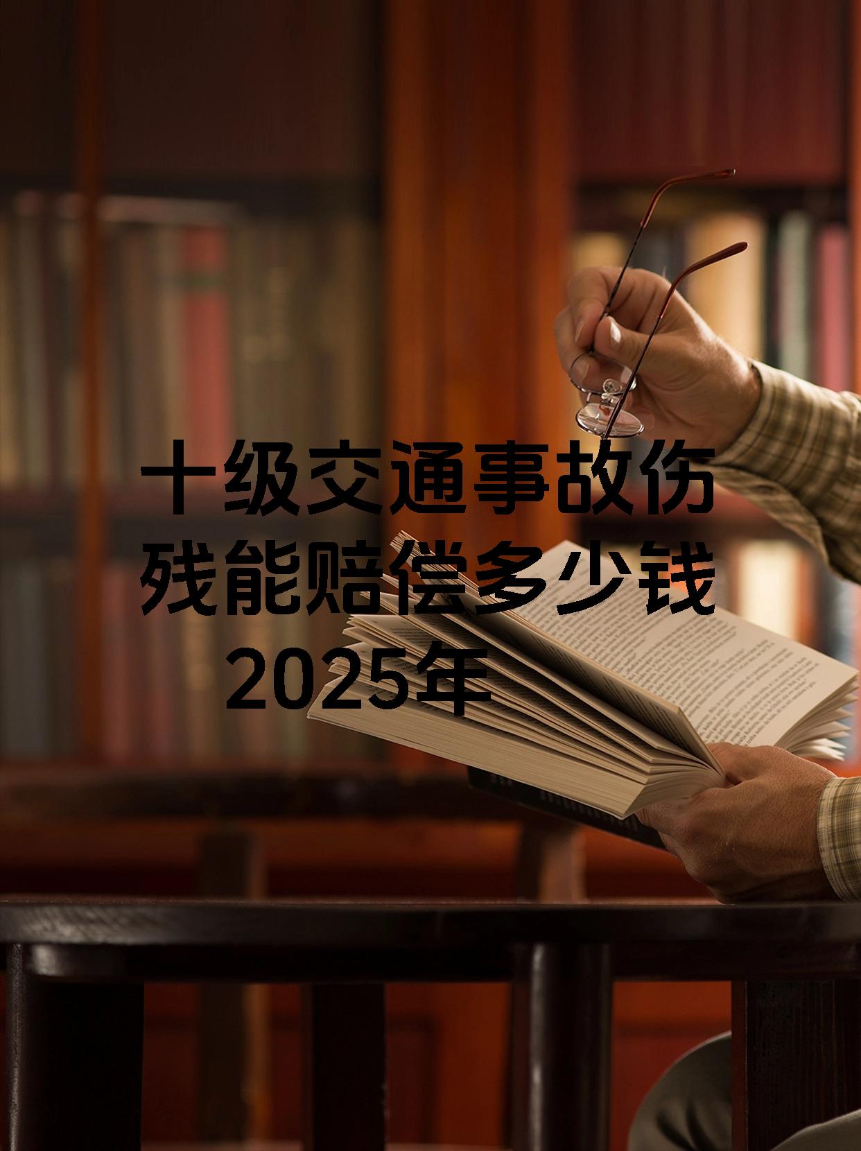 十级交通事故伤残能赔偿多少钱2025年