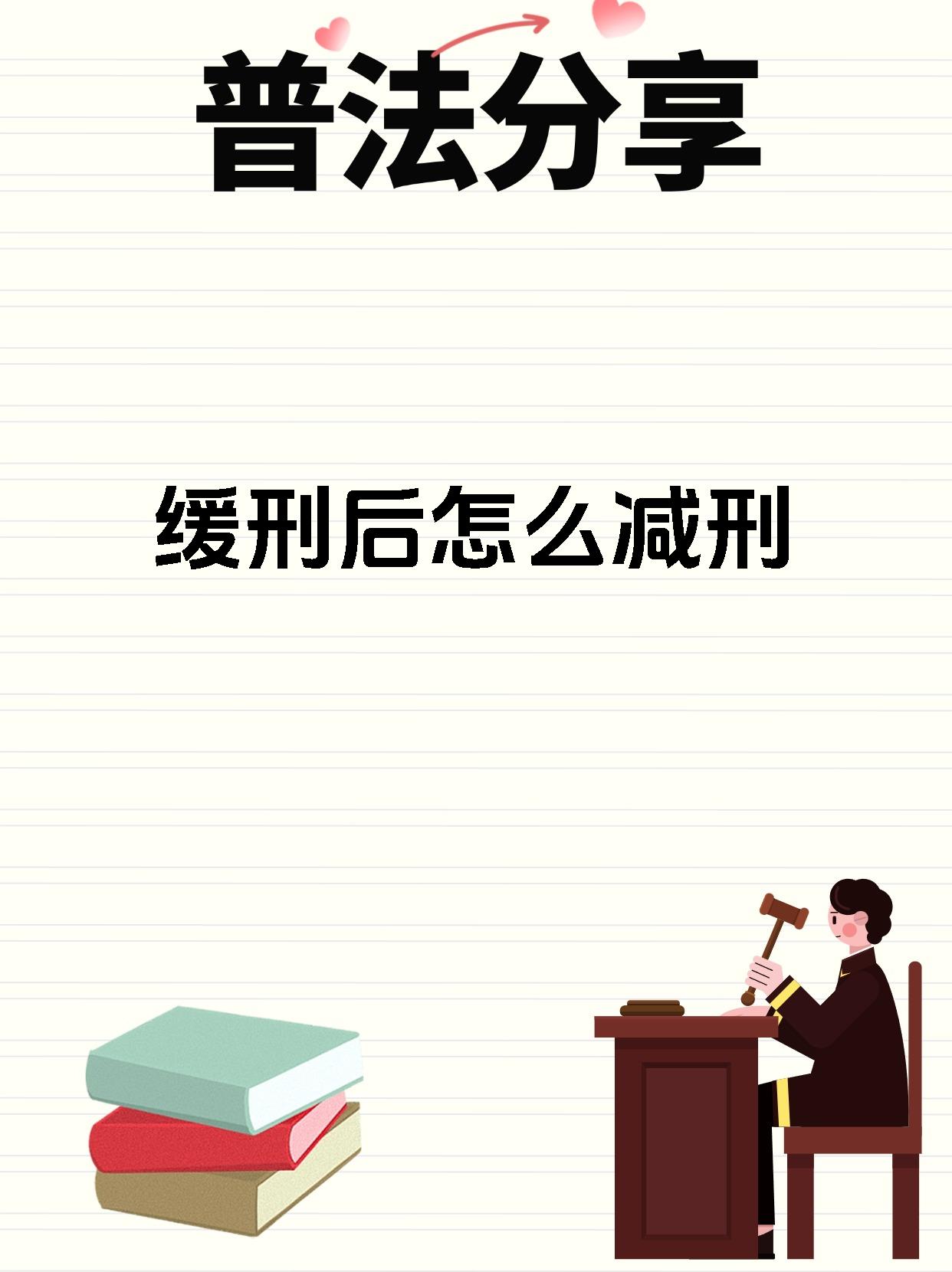 缓刑后怎么减刑