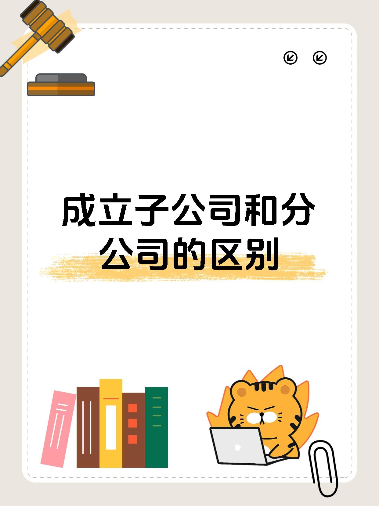 成立子公司和分公司的区别