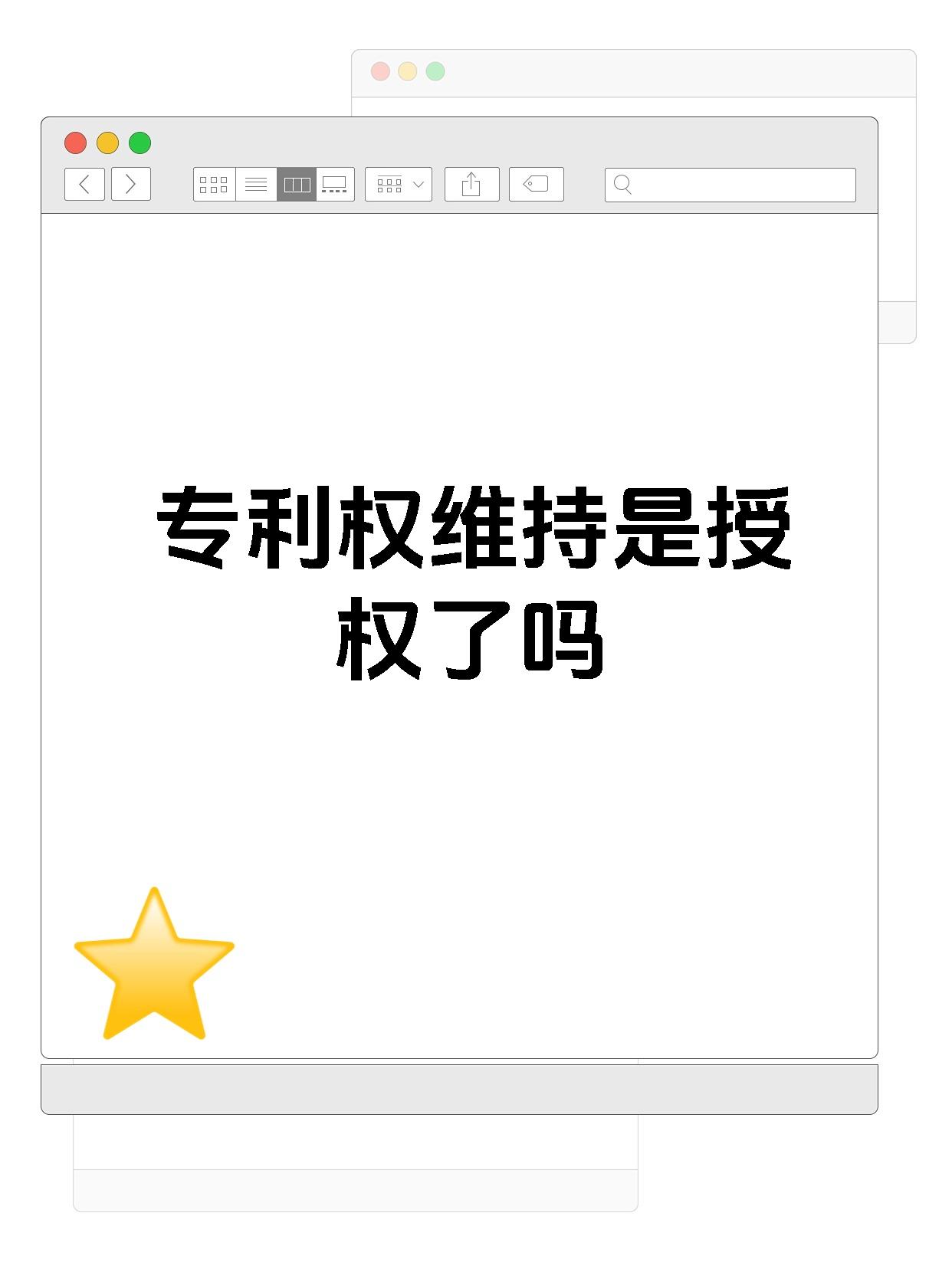 专利权维持是授权了吗