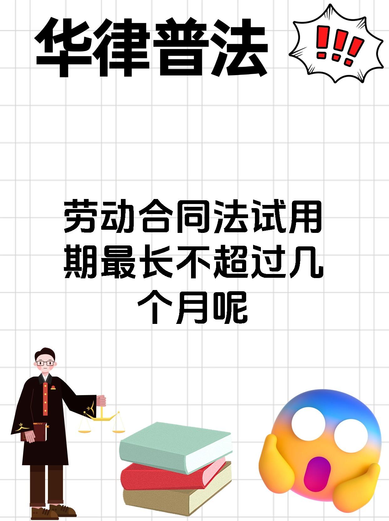 劳动合同法试用期最长不超过几个月呢