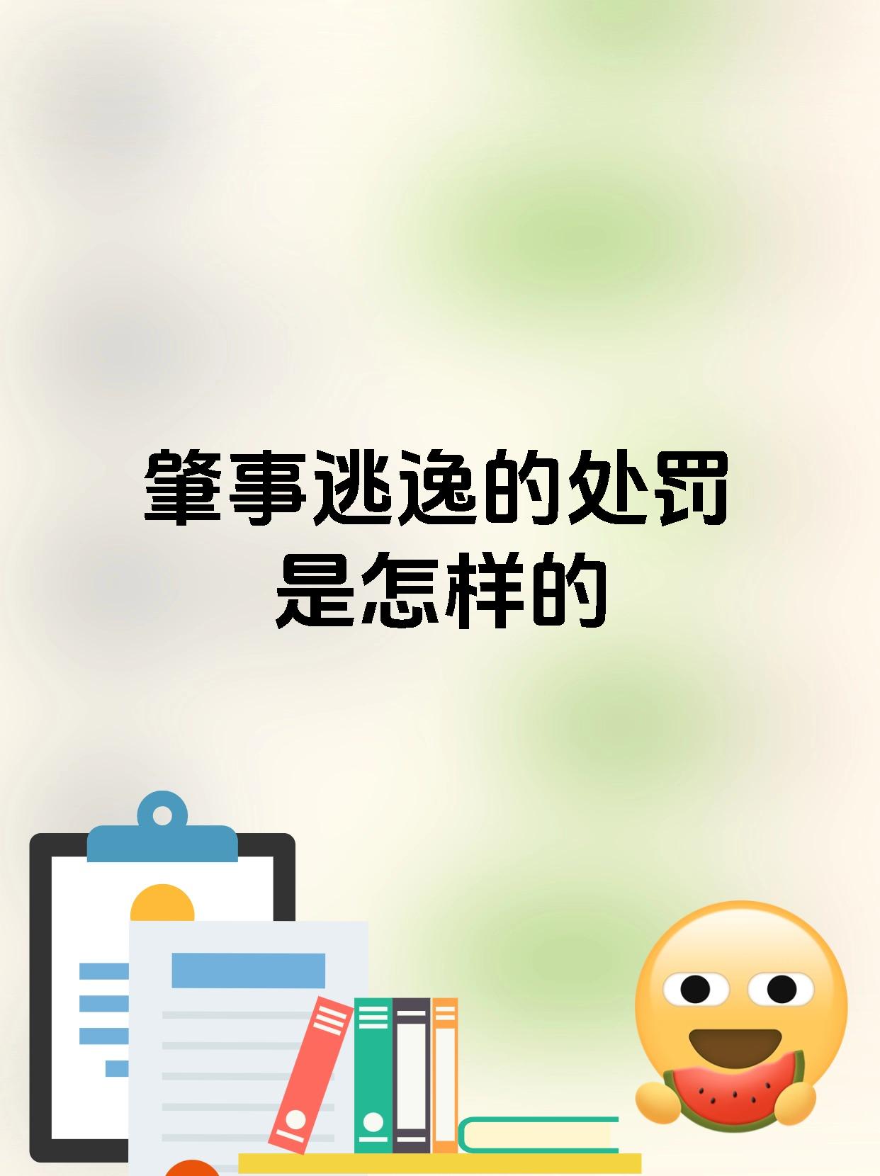 肇事逃逸的处罚是怎样的