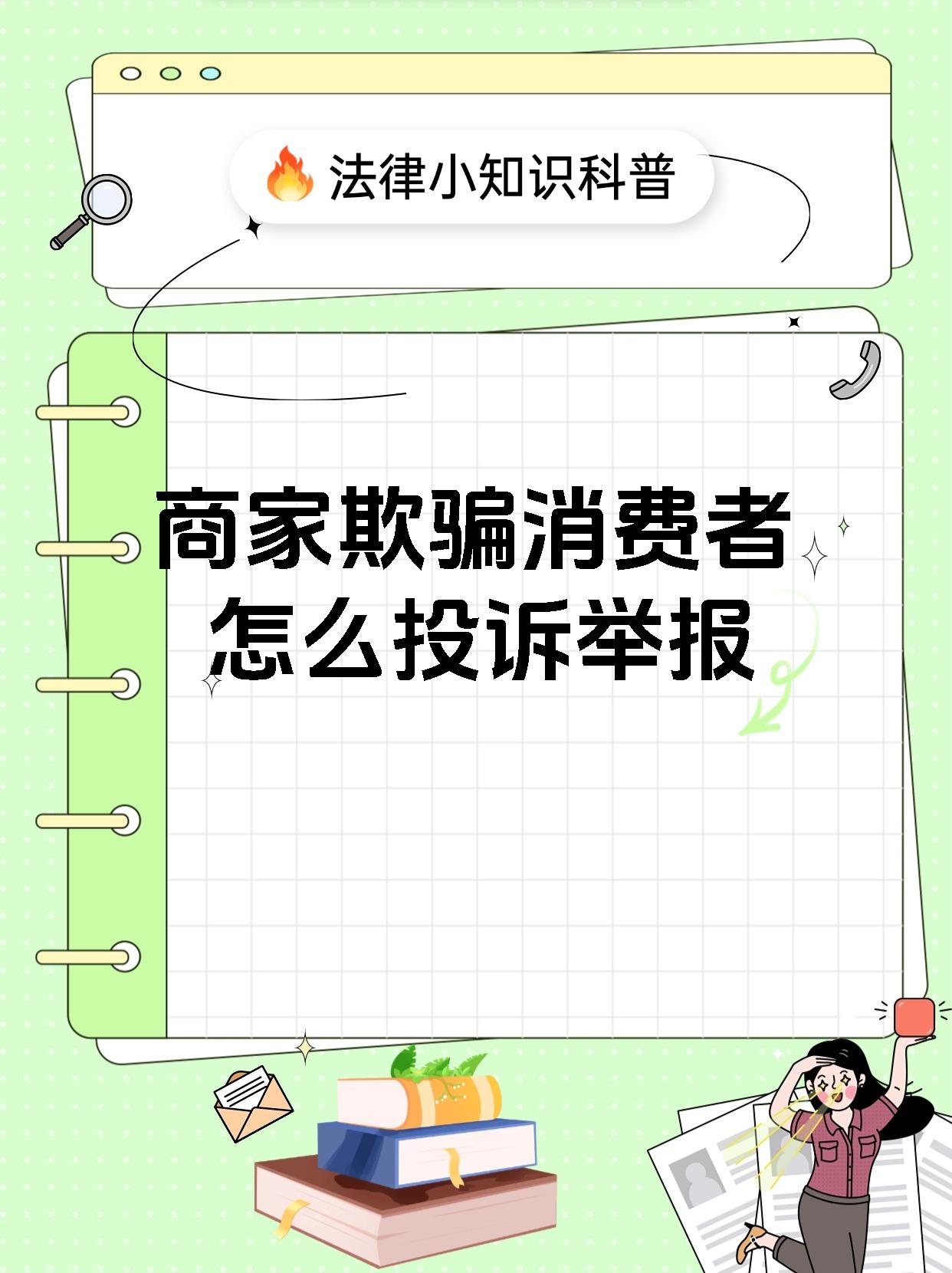 商家欺骗消费者怎么投诉举报