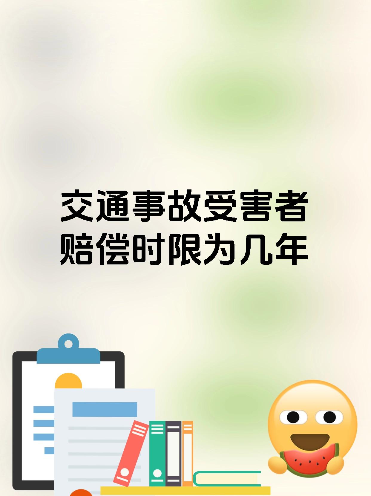 交通事故受害者赔偿时限为几年