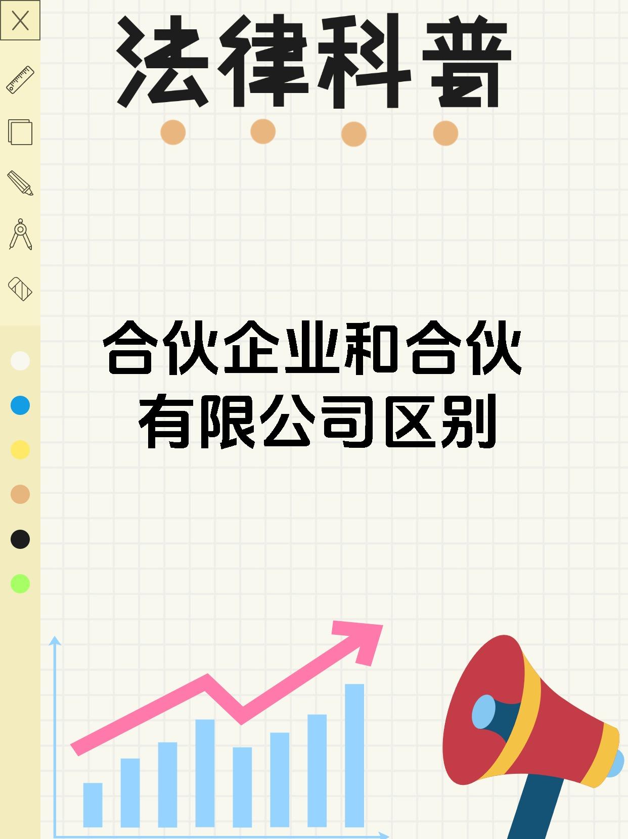 合伙企业和合伙有限公司区别