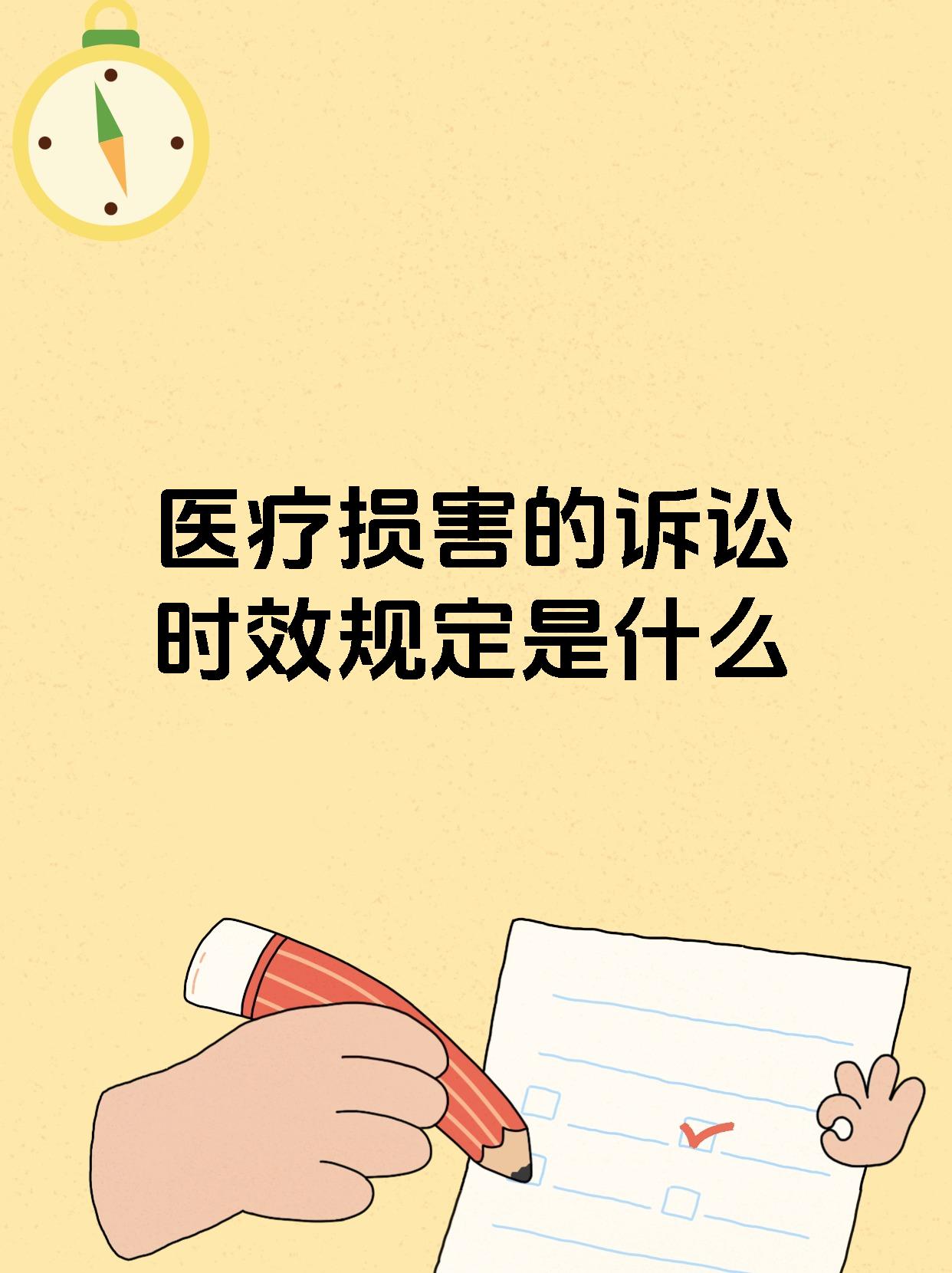 医疗损害的诉讼时效规定是什么