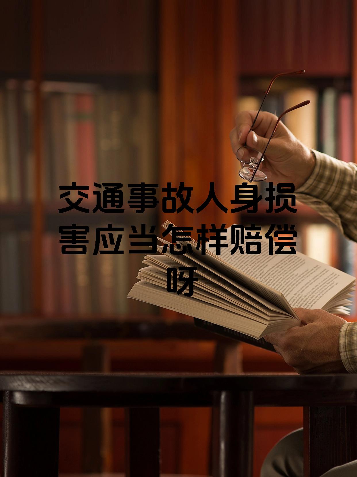 交通事故人身损害应当怎样赔偿呀