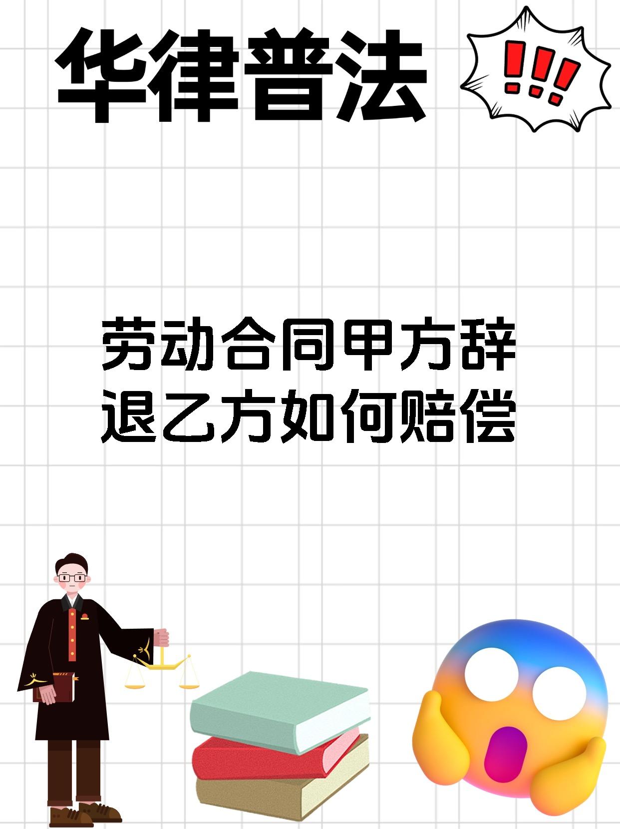 劳动合同甲方辞退乙方如何赔偿