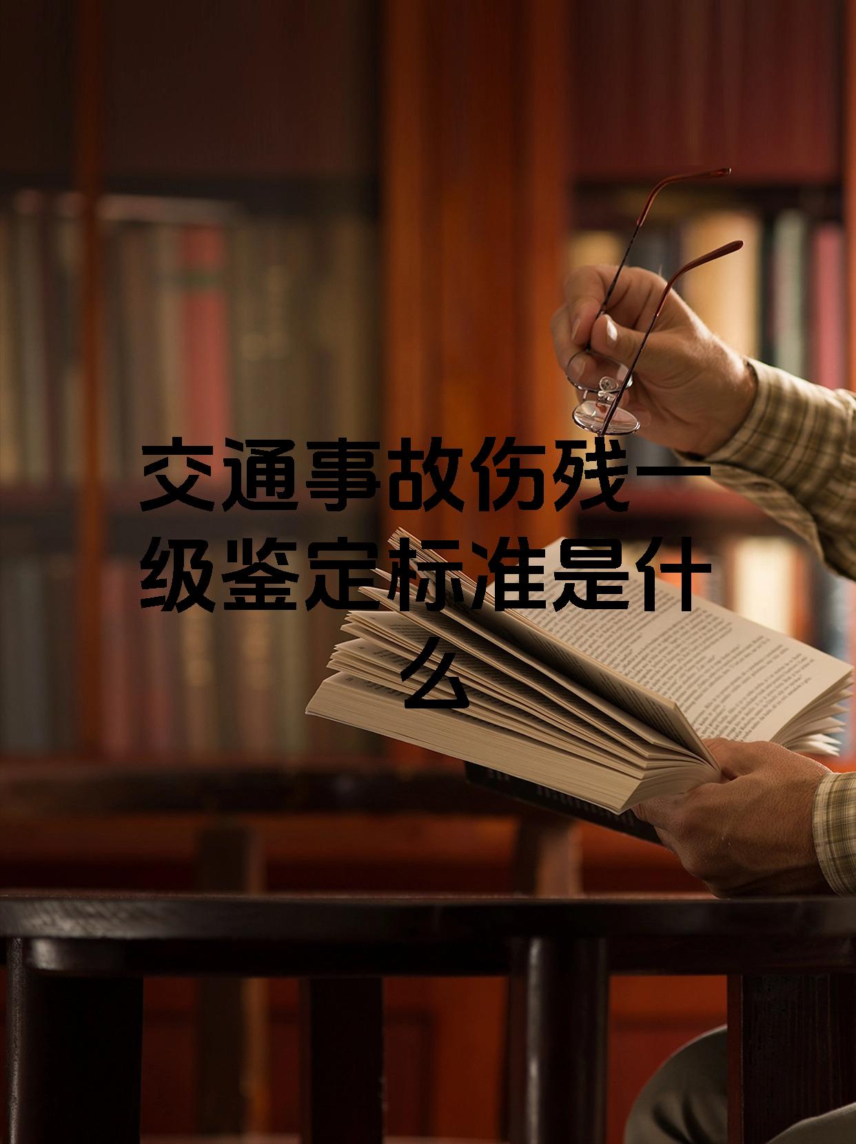 交通事故伤残一级鉴定标准是什么