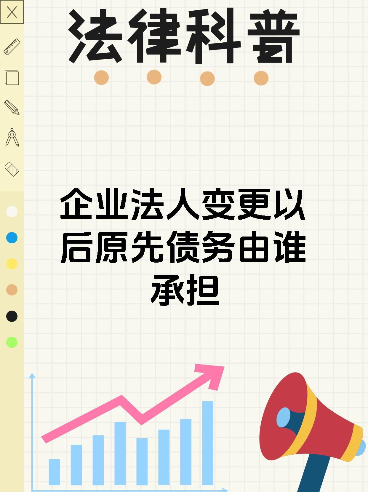 企业法人变更以后原先债务由谁承担